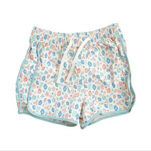 Crewcuts Fishtail Hem Active Floral Shorts Size 8